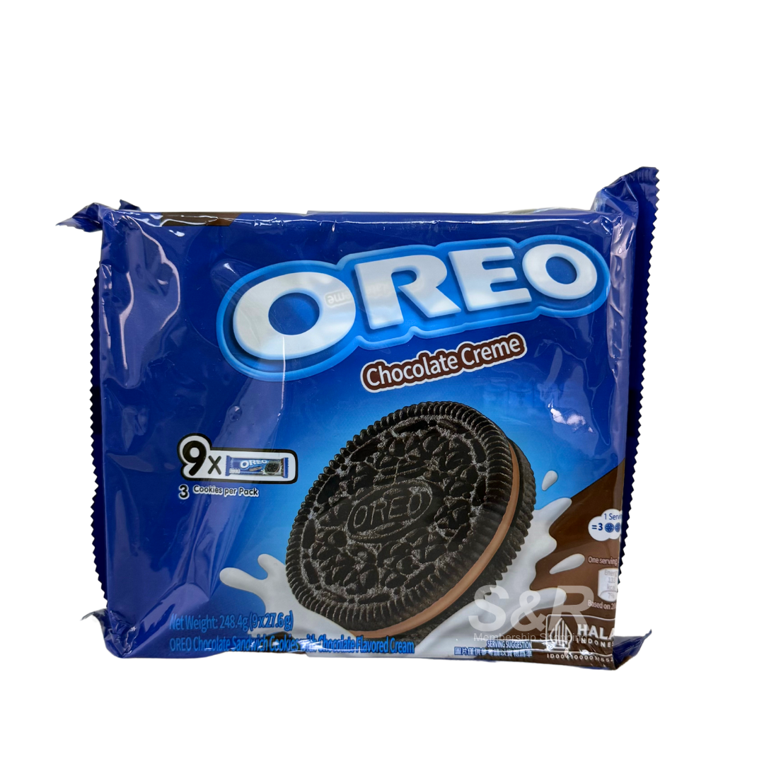 Oreo Chocolate Creme 2 Packs x 9 Pieces Oreo Chocolate Creme 2 Packs x 9 Pieces